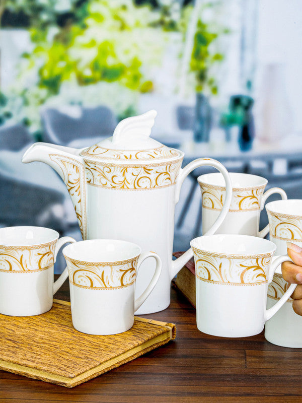 Bone China Tea/Coffee Set of 7pcs