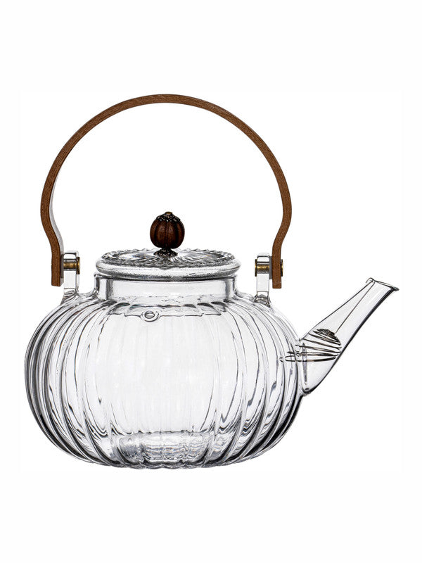 Glass Tea/Coffee Kettle with Lid