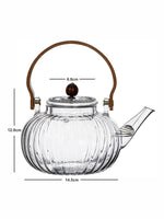 Glass Tea/Coffee Kettle with Lid