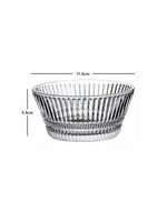 Clear Glass Round Bowl Set of 6pcs