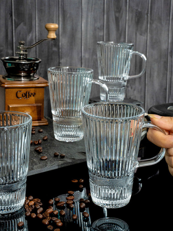 Glass Coffee Mug Set of 6pcs