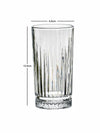 Clear Glass Tumbler Set of 6pcs