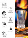 Clear Glass Tumbler Set of 6pcs