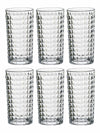 Clear Glass Tumbler Set of 6pcs