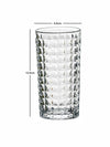 Clear Glass Tumbler Set of 6pcs
