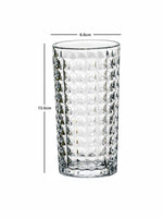 Clear Glass Tumbler Set of 6pcs