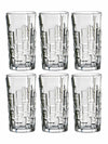 Clear Glass Tumbler Set of 6pcs
