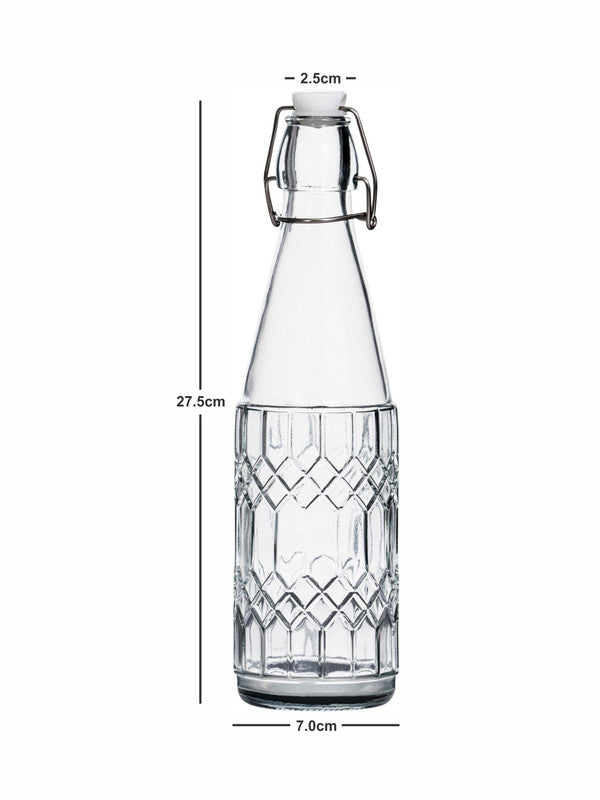Glass Bottle Set of 2pcs