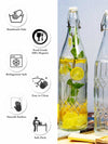 Glass Bottle Set of 2pcs