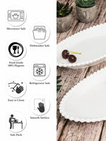 Ceramics Serving Platter Set of 2pcs