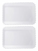 Porcelain Serving Tray (Set of 2 Pcs.)