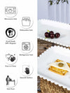 Porcelain Serving Tray (Set of 2 Pcs.)