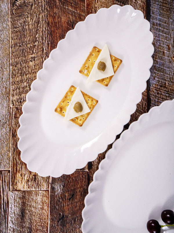 Porcelain Serving Tray (Set of 2 Pcs.)