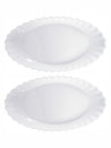 Porcelain Serving Tray (Set of 2 Pcs.)