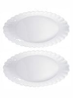 Porcelain Serving Tray (Set of 2 Pcs.)