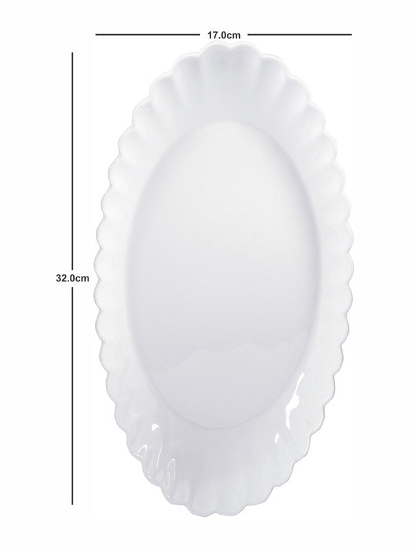 Porcelain Serving Tray (Set of 2 Pcs.)