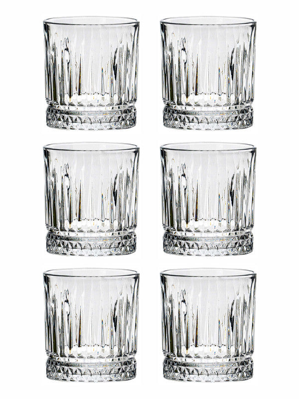 Clear Glass Tumbler Set of 6pcs