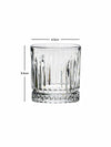 Clear Glass Tumbler Set of 6pcs