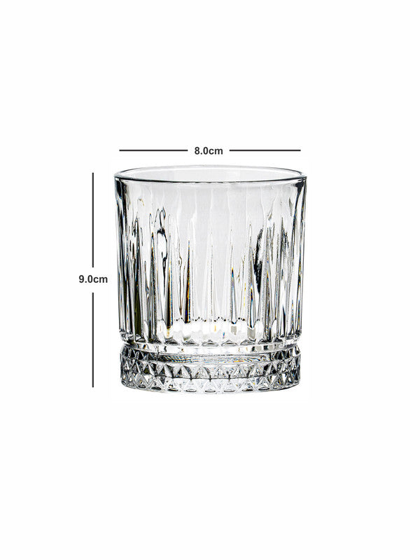 Clear Glass Tumbler Set of 6pcs