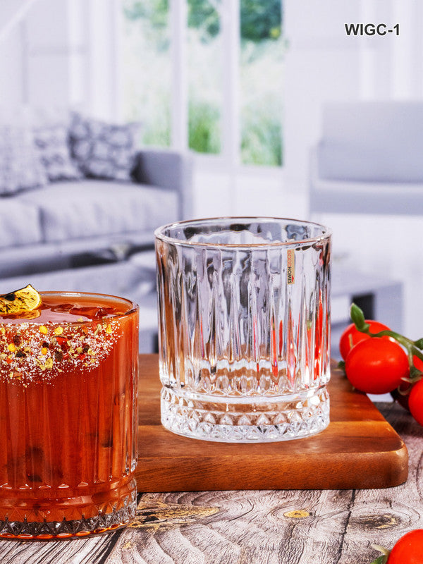 Clear Glass Tumbler Set of 6pcs