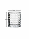 Clear Glass Tumbler Set of 6pcs