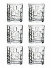 Clear Glass Tumbler Set of 6pcs