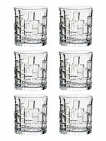 Clear Glass Tumbler Set of 6pcs