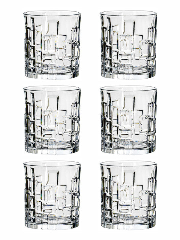 Clear Glass Tumbler Set of 6pcs