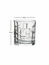 Clear Glass Tumbler Set of 6pcs