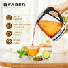 FRANKE ELECTRIC GLASS WATER KETTLE FK 1.8L GL BK