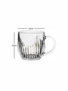Tea/Coffee Glass Mug Set of 6pcs