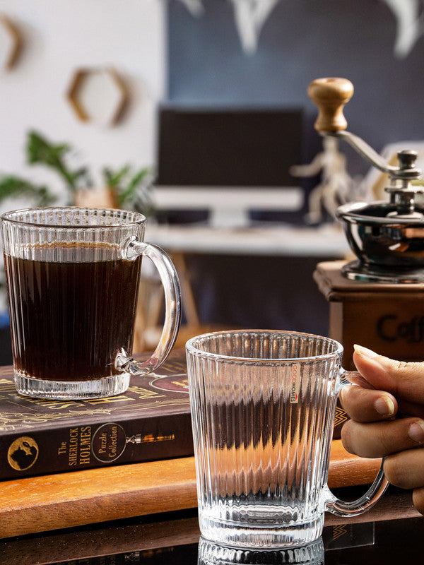 Glass Tea/Coffee Mug Set of 6pcs