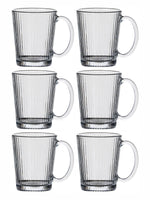 Glass Tea/Coffee Mug Set of 6pcs