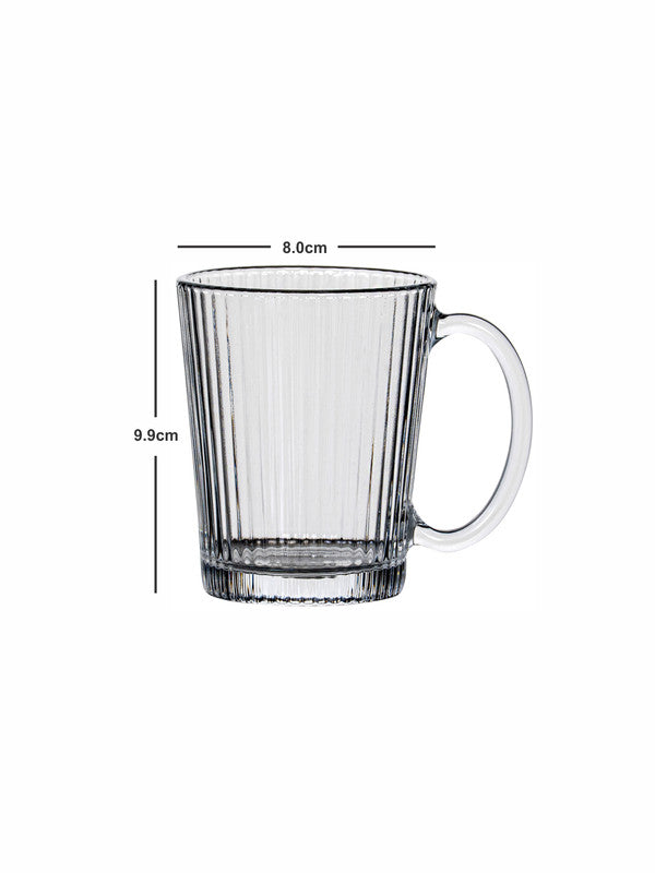 Glass Tea/Coffee Mug Set of 6pcs