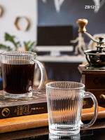 Glass Tea/Coffee Mug Set of 6pcs
