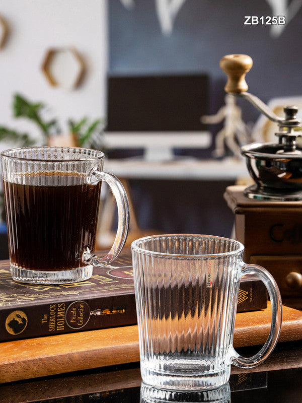 Glass Tea/Coffee Mug Set of 6pcs