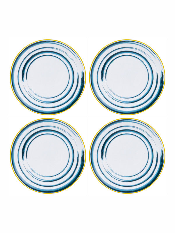 Bone China Serving Plate Set of 4pcs