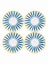 Bone China Serving Plate Set of 4pcs