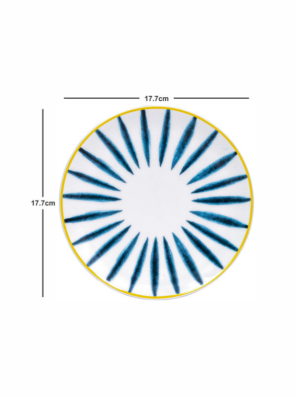 Bone China Serving Plate Set of 4pcs