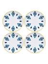 Bone China Serving Plate Set of 4pcs