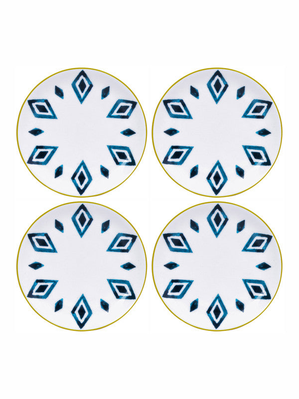 Bone China Serving Plate Set of 4pcs