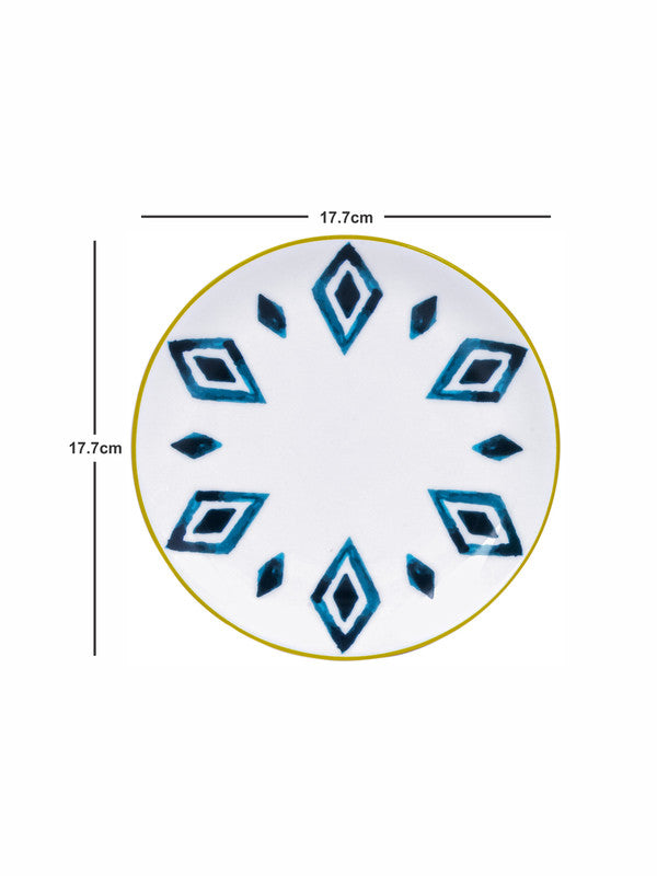 Bone China Serving Plate Set of 4pcs
