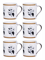 Bone China Tea/Coffee Mug Set of 6pcs