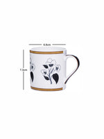 Bone China Tea/Coffee Mug Set of 6pcs