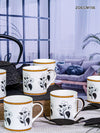Bone China Tea/Coffee Mug Set of 6pcs
