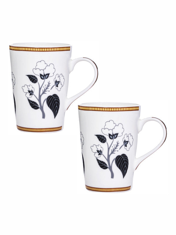 Bone China Tea/Coffee Large Mug Set of 2pcs