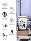 Bone China Tea/Coffee Large Mug Set of 2pcs