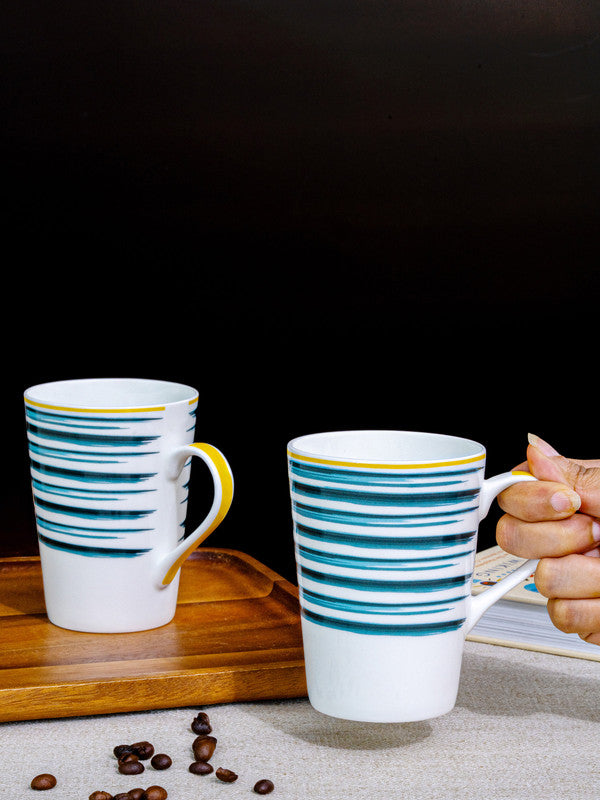 Bone China Tea/Coffee Large Mug Set of 2pcs