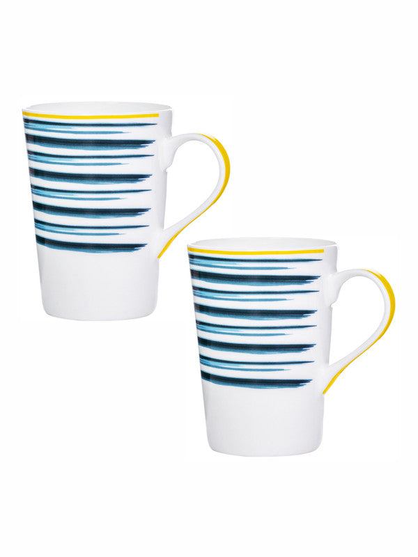 Bone China Tea/Coffee Large Mug Set of 2pcs