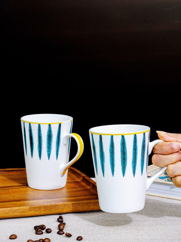 Bone China Tea/Coffee Large Mug Set of 2pcs